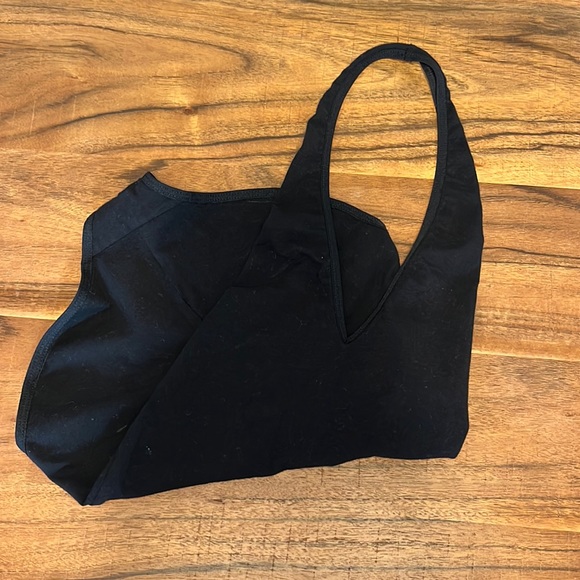 v neck scoop back american apparel body suit size xs - Picture 2 of 3